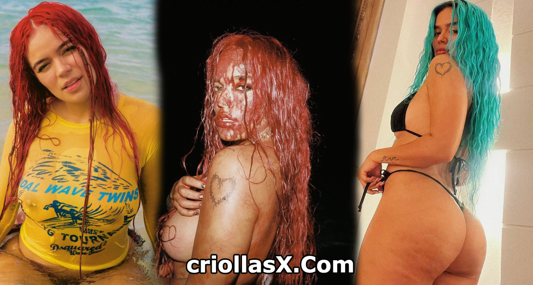 la sexy  cantante colombiana Karol G