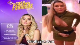 Yuli Ruiz colombiana descuido en la casa de los famosos colombia 20206 -Yuliruiz017