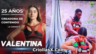 Valentina Benincore descuido en el desafío caracol 2026