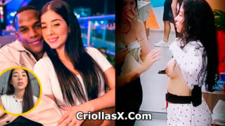 katy cardona la blanquita influencer colombiana muestra sus senos en reality