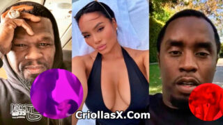 Daphne Joy la madre del hijo de 50 Cent chupa enorme pene en presencia de P. Diddy