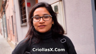 Peruana en su primer casting porno gratis